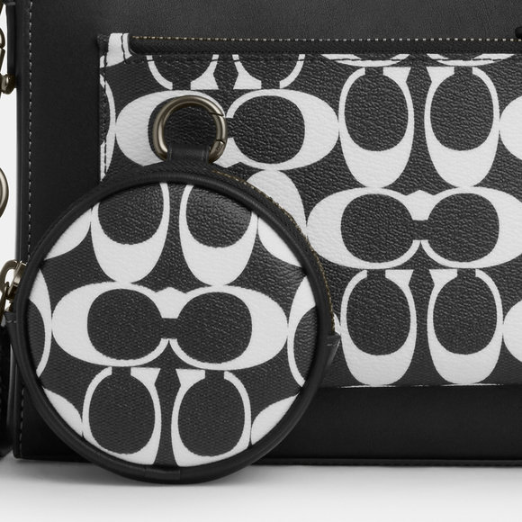 NWT Coach Outlet Holden Crossbody In Signature Canvas - Picture 4 of 7